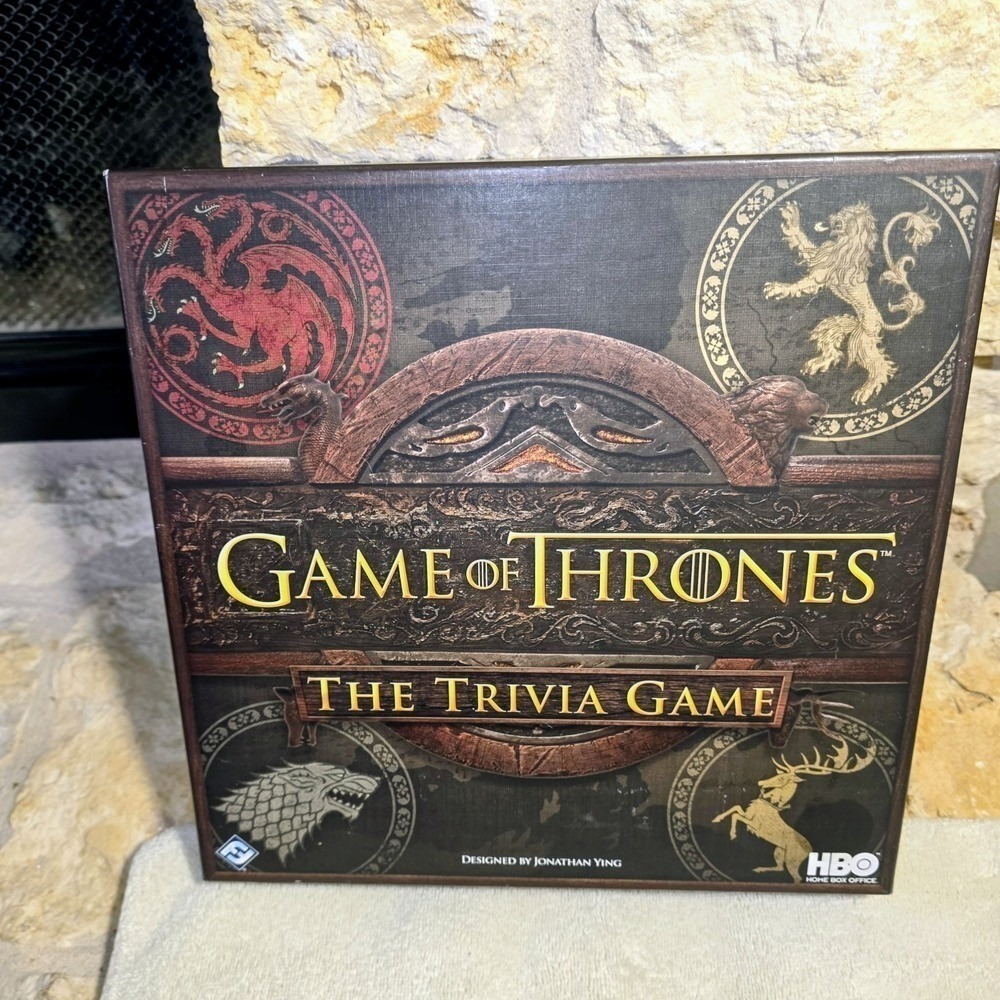 Game of Thrones The Trivia Game HBO Fantasy Flight Games Seasons 1-4 HB010